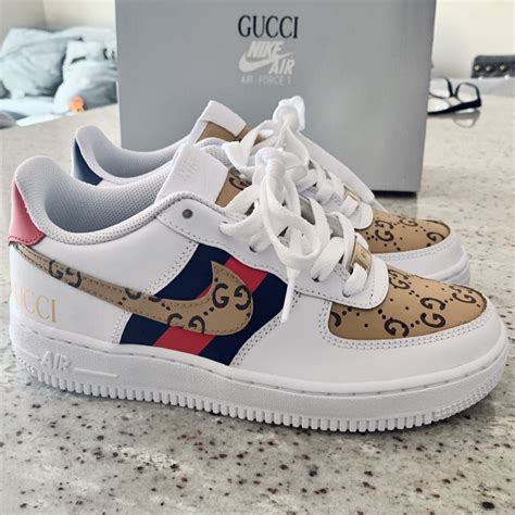 gucci nike air force.